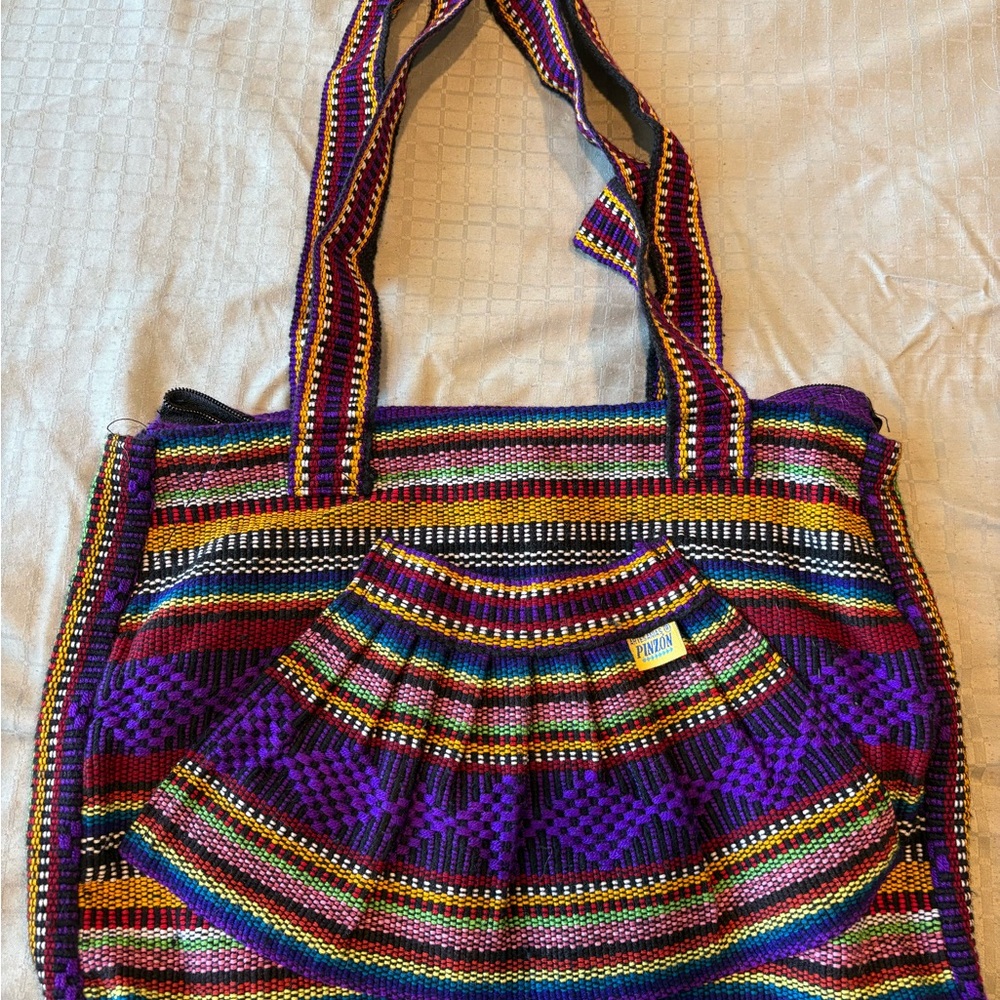 Pinzon Boho Shoulder Bag - Multicolor